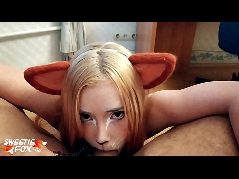 ❤️ Kitsune dîk û kum di devê xwe de dadiqurtîne Vîdyoyê qijkî li porno ku.comicsporn.ru ❤